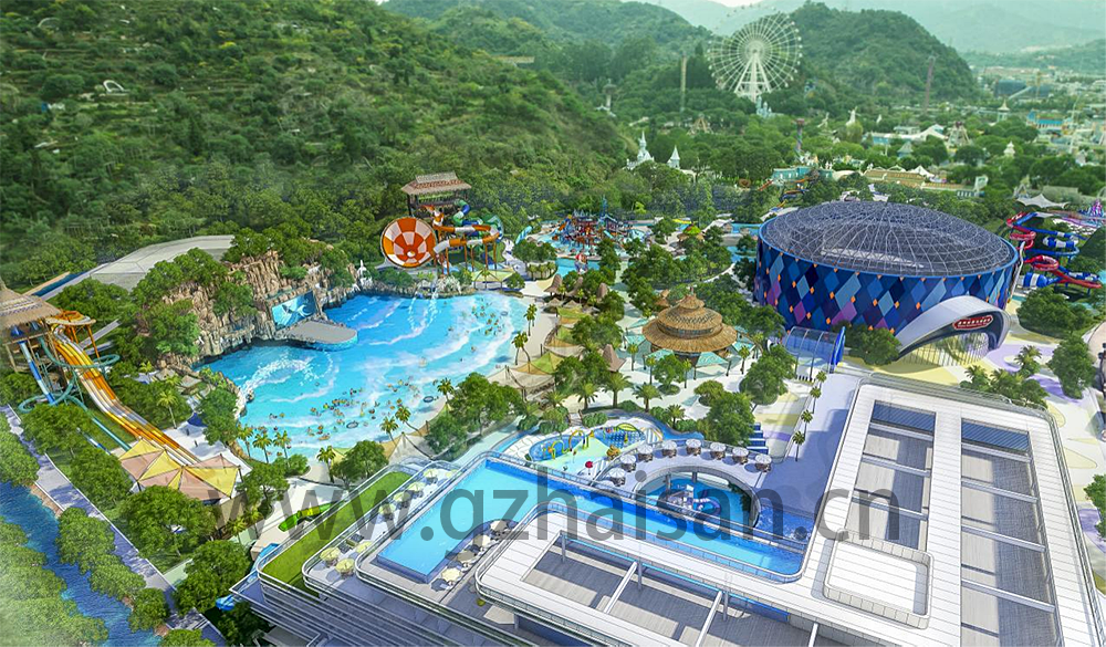 浙南閩北大型旅游綜合體——溫州樂園三期水世界設備調試驗收倒計時